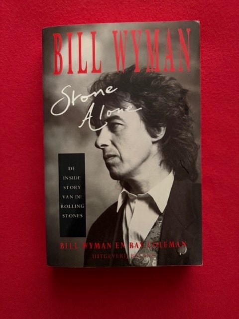 Biografie van Bill Wyman met originele handtekening., Ophalen of Verzenden, Zo goed als nieuw, Overige typen, Gesigneerd