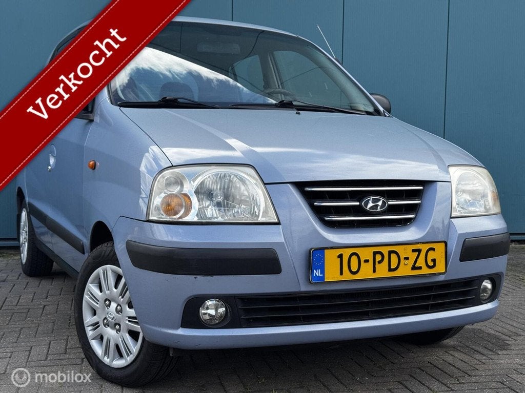 Hyundai Atos 1.1i Dynamic Automaat Elektrische Ramen Apk 07-, Auto's, Hyundai, Gebruikt, 31 €/maand, Origineel Nederlands, Atos