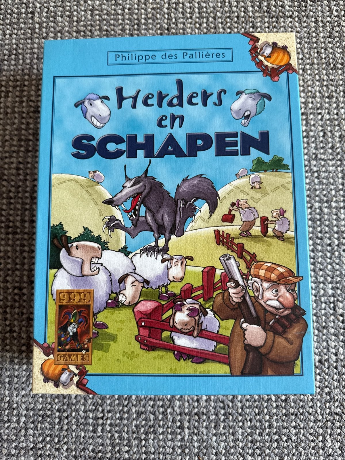 Herder en Schapen Bordspel - Strategisch en Leuk, Een of twee spelers, Ophalen of Verzenden, Zo goed als nieuw