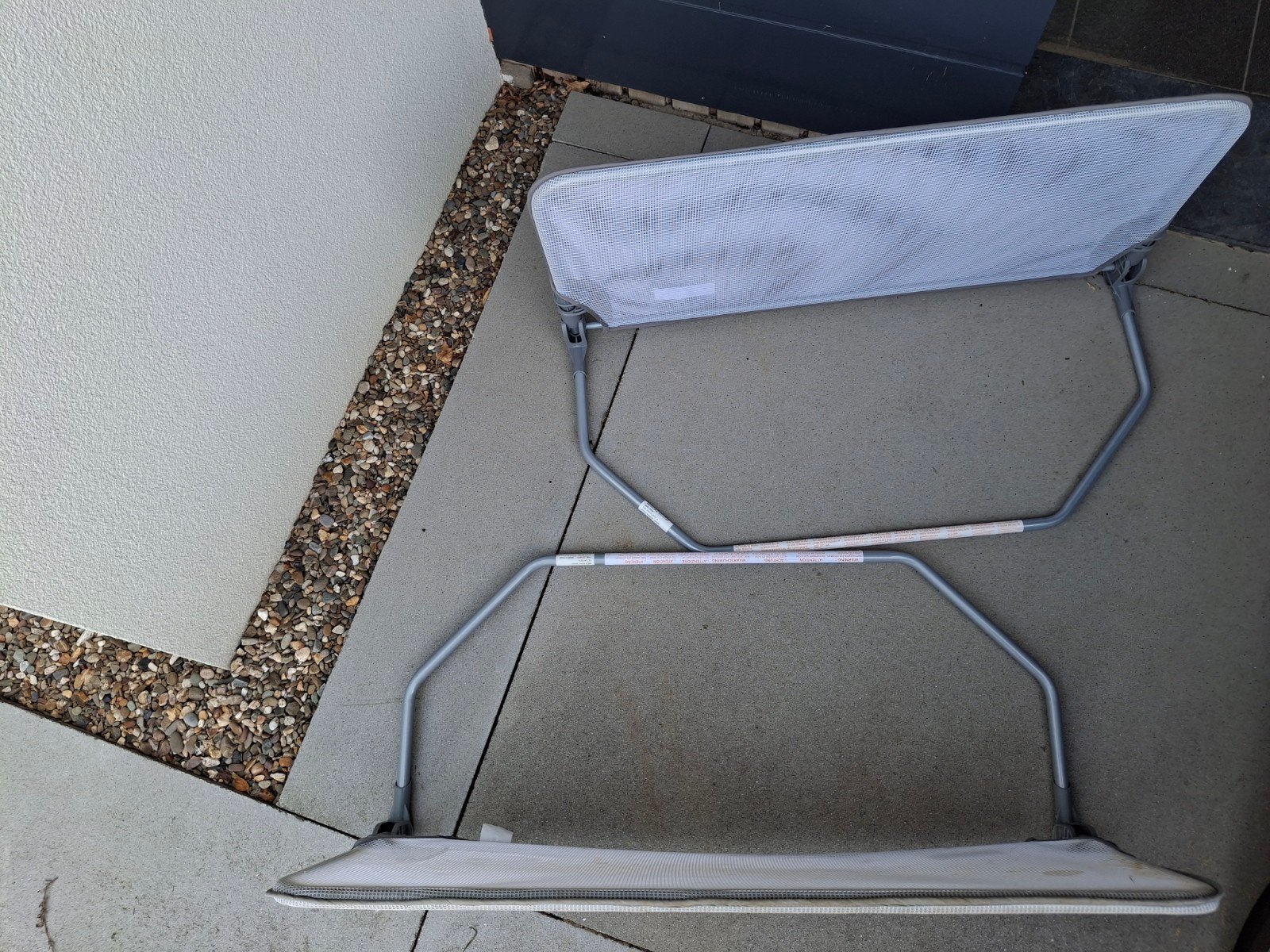 Safety 1st bed opklaplhekje voor kinderen (2 stuks), Ophalen, Gebruikt, Overige typen, Metaal of IJzer