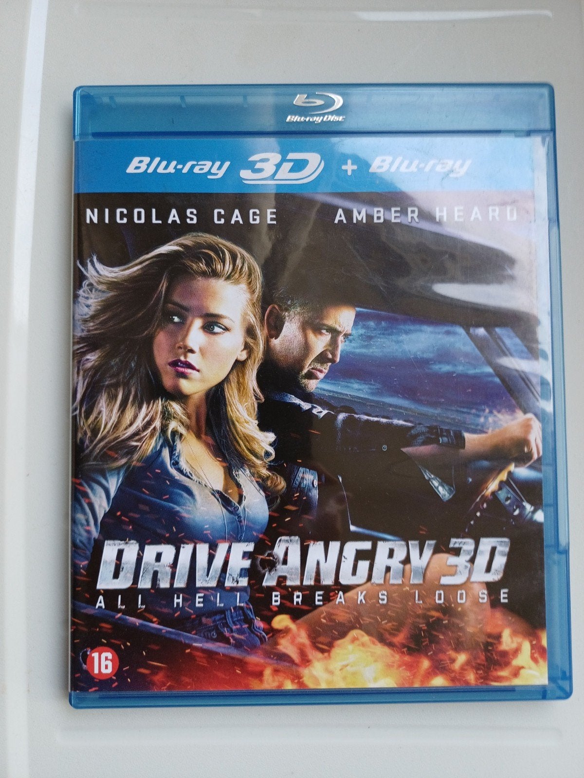 Drive Angry 3D + geen Blu-rayNicolas Cage en Amber Heard, Engels, Vanaf 16 jaar, Nederlands, Film