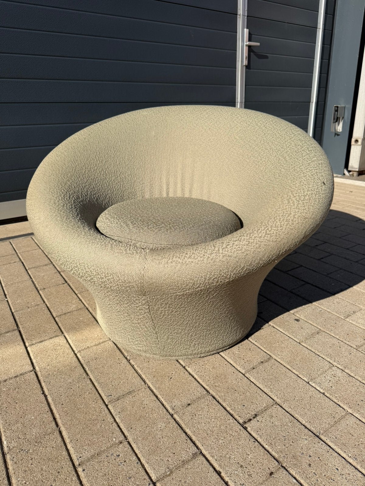 Vintage Artifort Mushroom chair Mint green Zeer goede staat!, Huis en Inrichting, Ophalen of Verzenden, Vitra knoll togo sede cassina b&b italia edra mah jong leolux