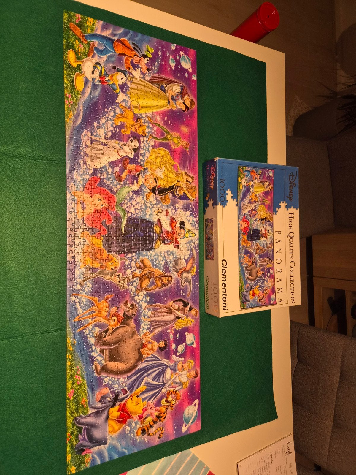 Disney Panorama Legpuzzel 1000 stukjes, Ophalen, Zo goed als nieuw