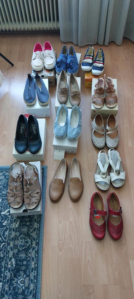 Diverse zomerschoenen nieuw of bijna nieuw. Meest maat 38, Diverse merken, Nieuw, Sandalen of Muiltjes, Ophalen of Verzenden
