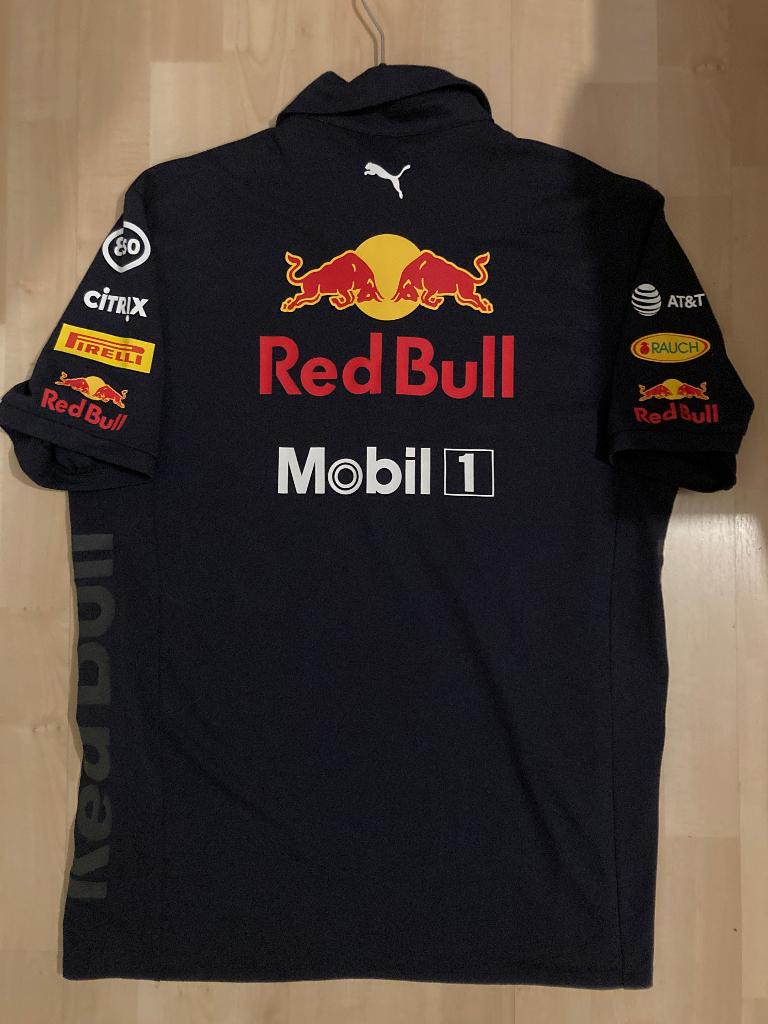 ✅ Max Verstappen Teamline Polo 2017 Red Bull Racing Maat L, Ophalen of Verzenden, Nieuw, Formule 1
