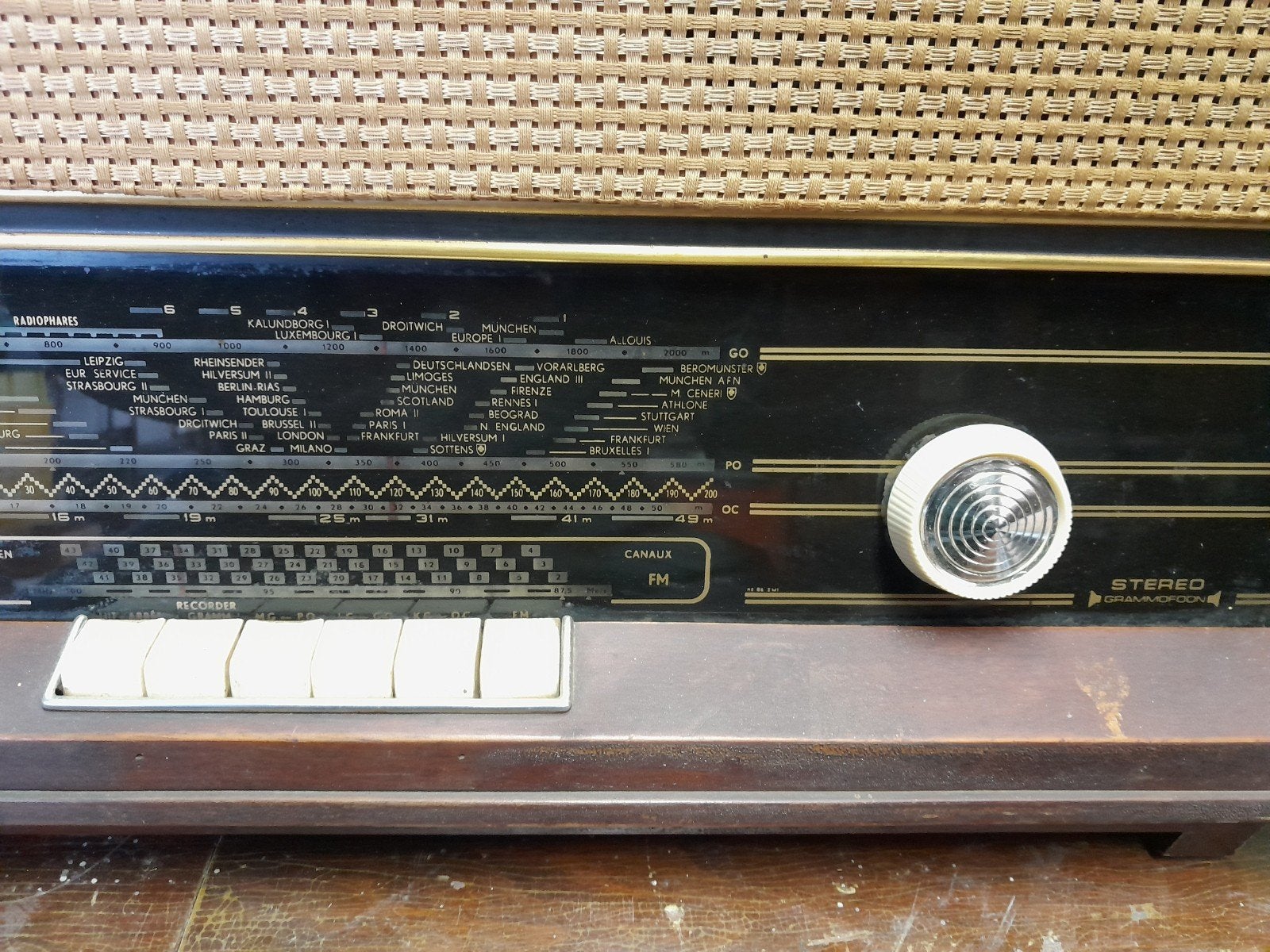 Aristona/ siera SA5110A buizenradio, Ophalen of Verzenden, Gebruikt