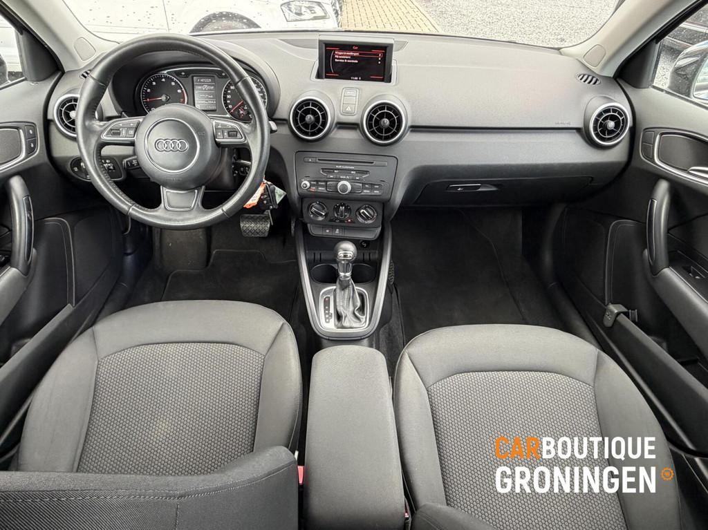 Audi A1 Sportback 1.4 TFSI 5D | DSG | CRUISE | NAVI, Euro 5, Stof, Zwart, 4 cilinders