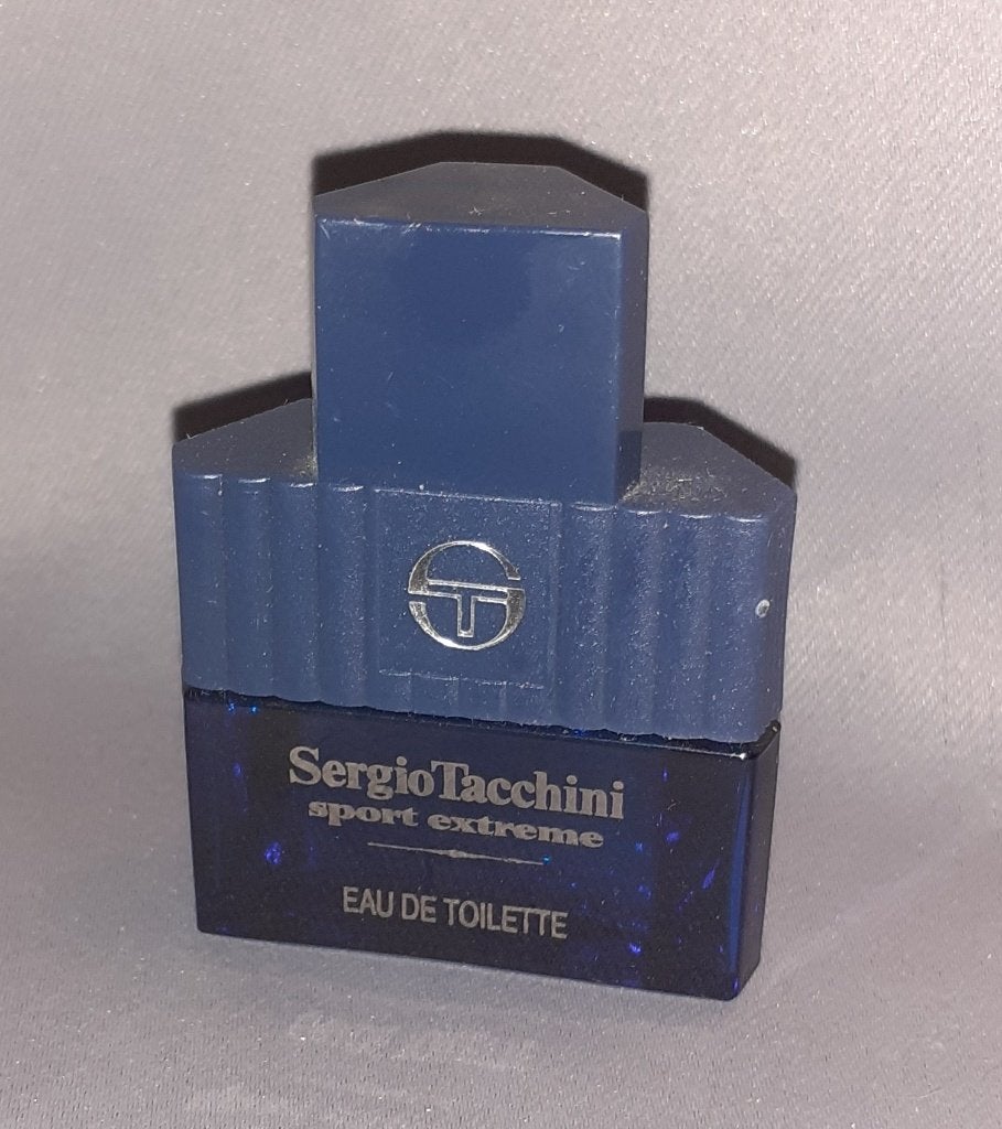 Volle parfum mini - Sergio tacchini Sport extreme, Ophalen of Verzenden, Zo goed als nieuw, Miniatuur, Gevuld