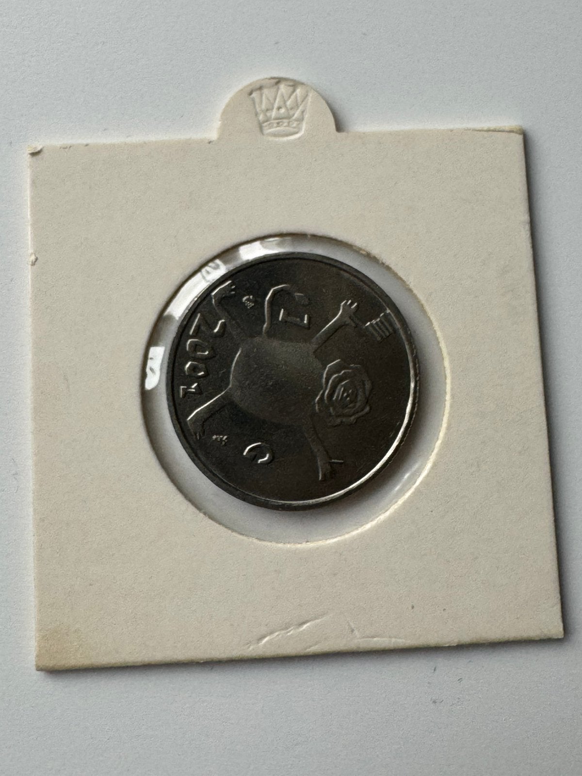 1 gulden munt uit 2001, Ophalen of Verzenden, Koningin Beatrix, 1 gulden, Losse munt