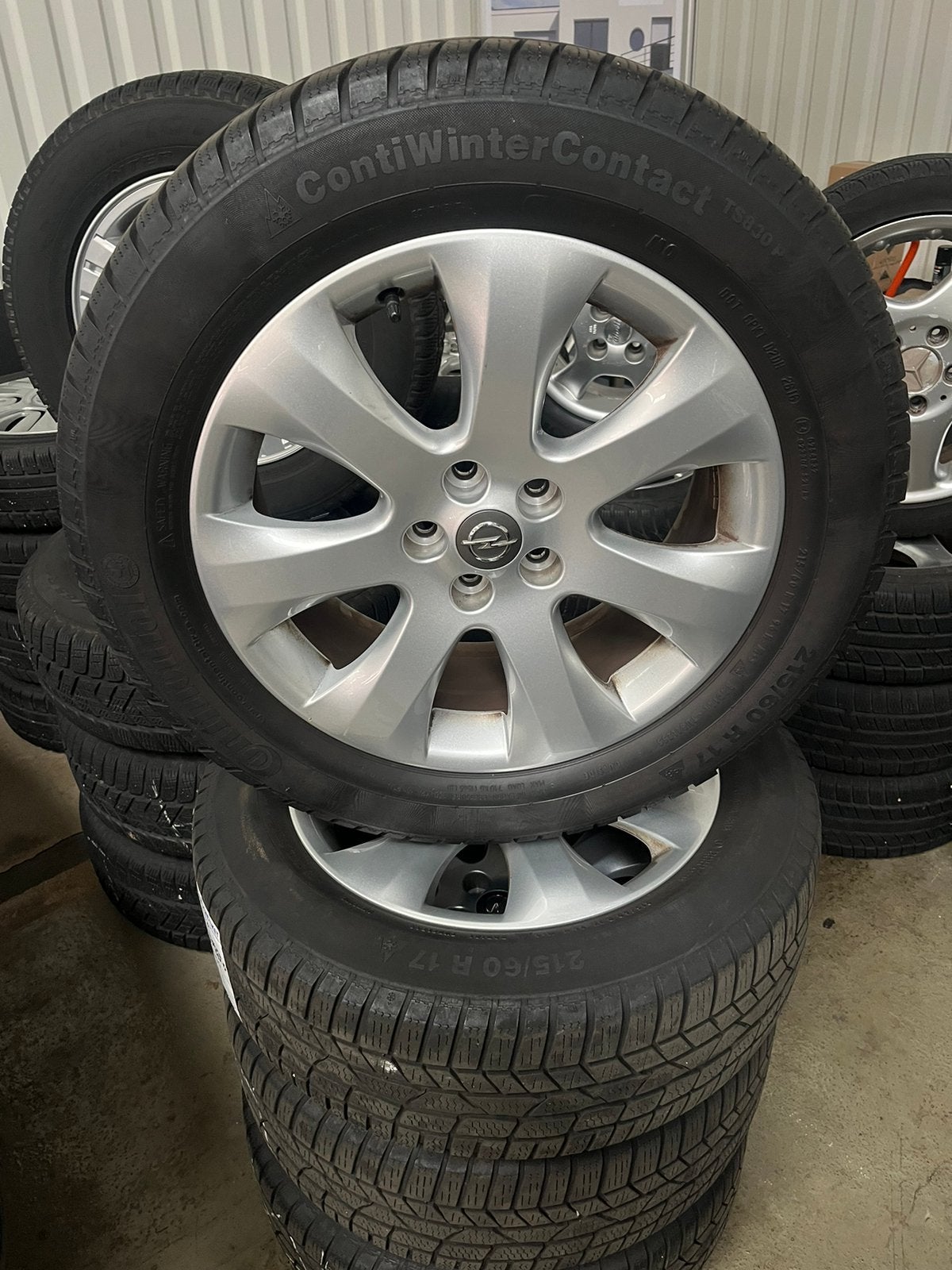 Opel mokka winterbanden.set 17 inch, Ophalen, Opel