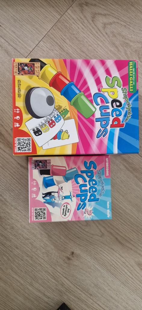 Speed Cups & Speed Cups 2: Stapelgekke Spellen Set, Hobby en Vrije tijd, Gezelschapsspellen | Overige, Een of twee spelers, Ophalen of Verzenden
