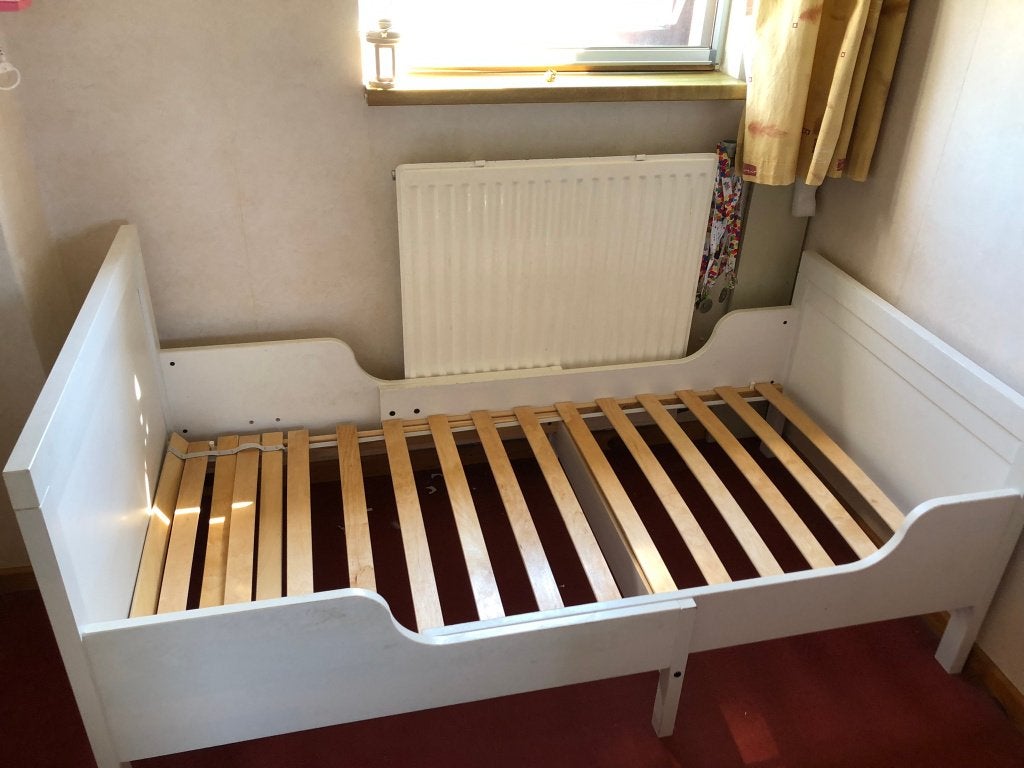 Meegroeibed Ikea Sundvik 80x200, Gebruikt, 70 tot 85 cm, 180 cm of meer, Ophalen
