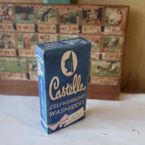Wasmiddel oud Castella verpakking origineel zelfwerkend, Ophalen of Verzenden