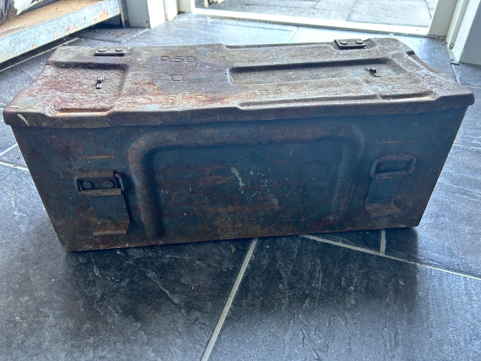 Originele WOII Munitiekist - Engelse Landmacht, Verzamelen, Militaria | Tweede Wereldoorlog, Ophalen of Verzenden, Landmacht, Engeland