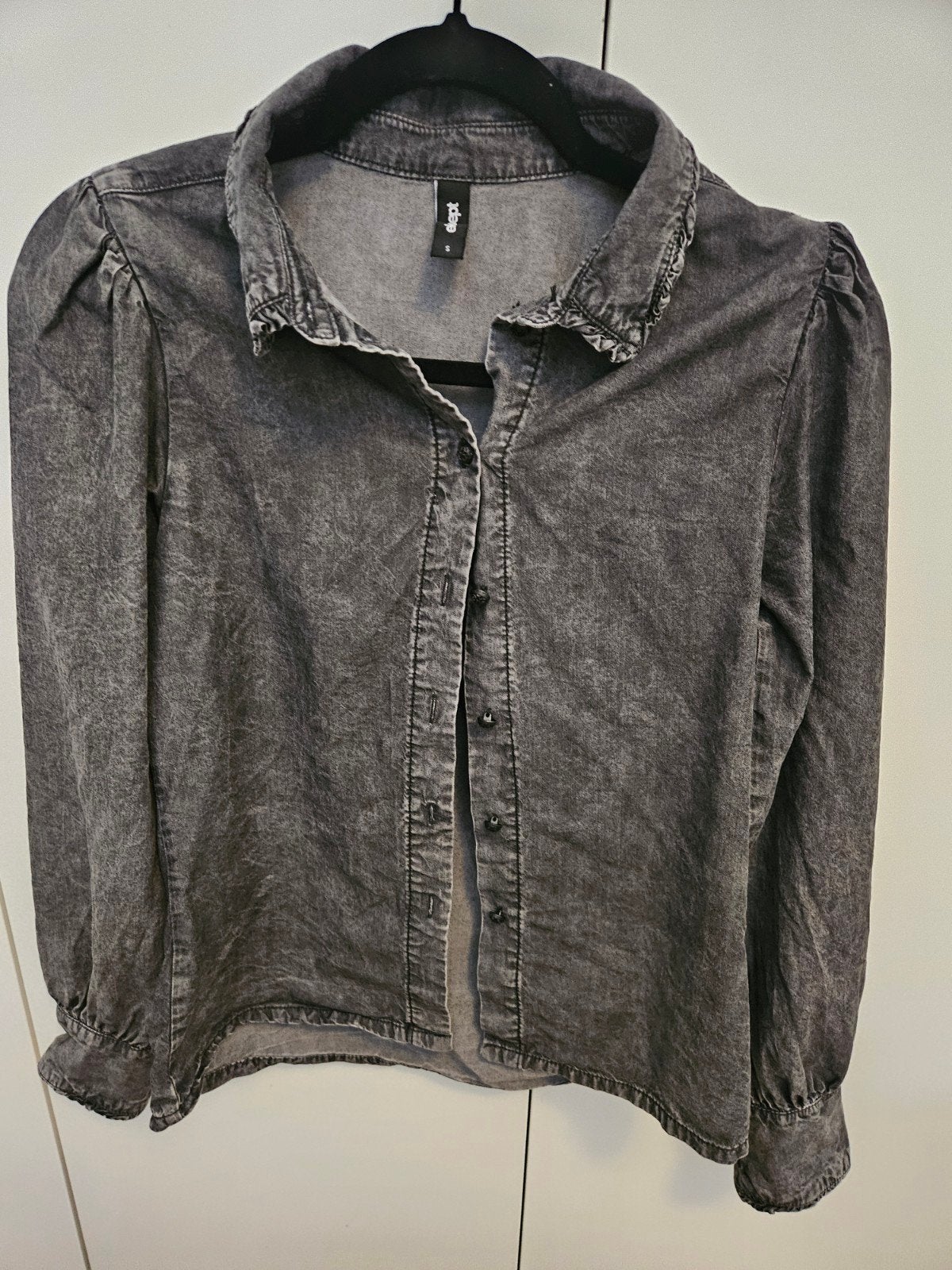 Eksept spijkerblouse maat S, Ophalen of Verzenden, Zo goed als nieuw, Eksept, Maat 36 (S)
