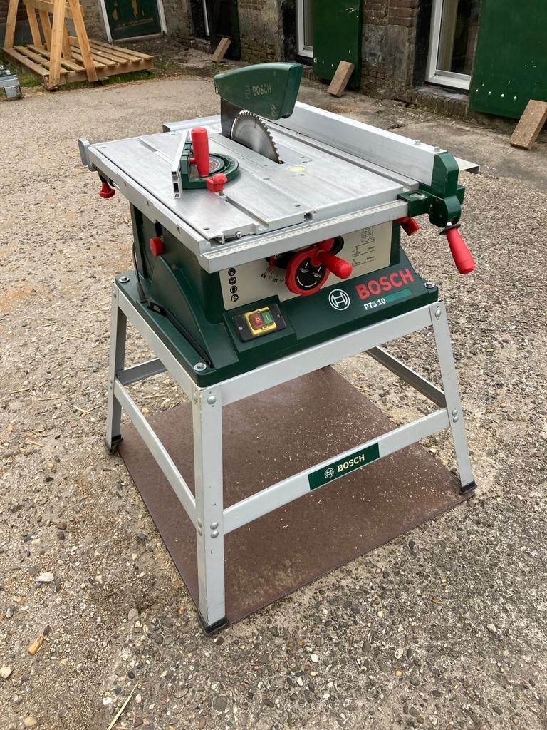 Bosch PTS 10 Tafelzaag - motorstoring, Ophalen, Gebruikt, Cirkelzaag, 70 mm of meer