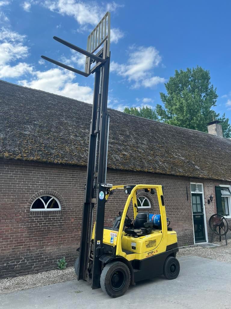 Hyster h2.5ft freelift sideschift triplo lpg 2008 4857uur, 2000 tot 3000 kg, Ophalen of Verzenden, LPG, Heftruck