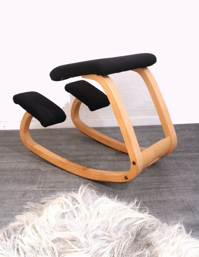 Stokke Varier balans design kniestoel, Hout, Gebruikt, -, -