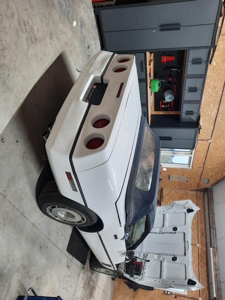 Chevrolet Corvette c4 5.7 Convertible AUT U9 1986 Wit, Auto's, Automaat, 8 cilinders, Cabriolet, Wit