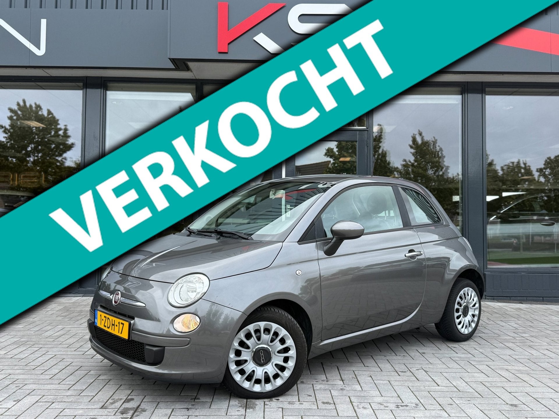 Fiat 500 1.0 TwinAir Pop Nap Airco Nieuwe Apk!, Voorwielaandrijving, Electronic Stability Program (ESP), Stof, Gebruikt