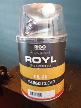 Royl vloerolie, Doe-het-zelf en Verbouw, Ophalen, Nieuw, Wit