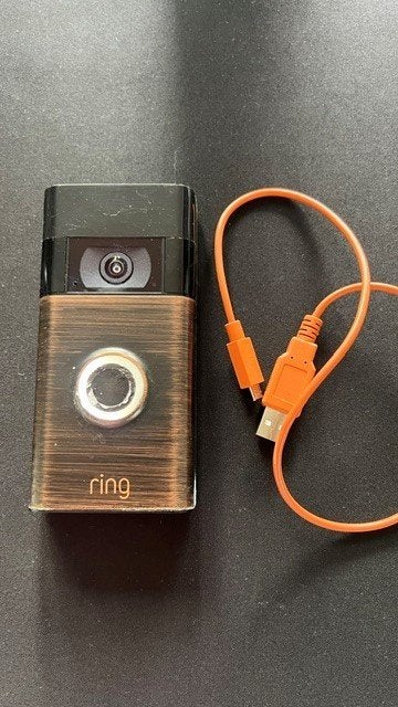 Ring Doorbell, Ophalen, Bewegingsdetectiesensor, Gebruikt, Draadloos