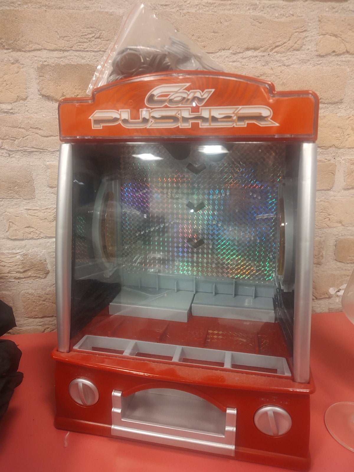 Coin Pusher slot machine - nieuw in doos!, Overige munten, Ophalen of Verzenden, Nieuw