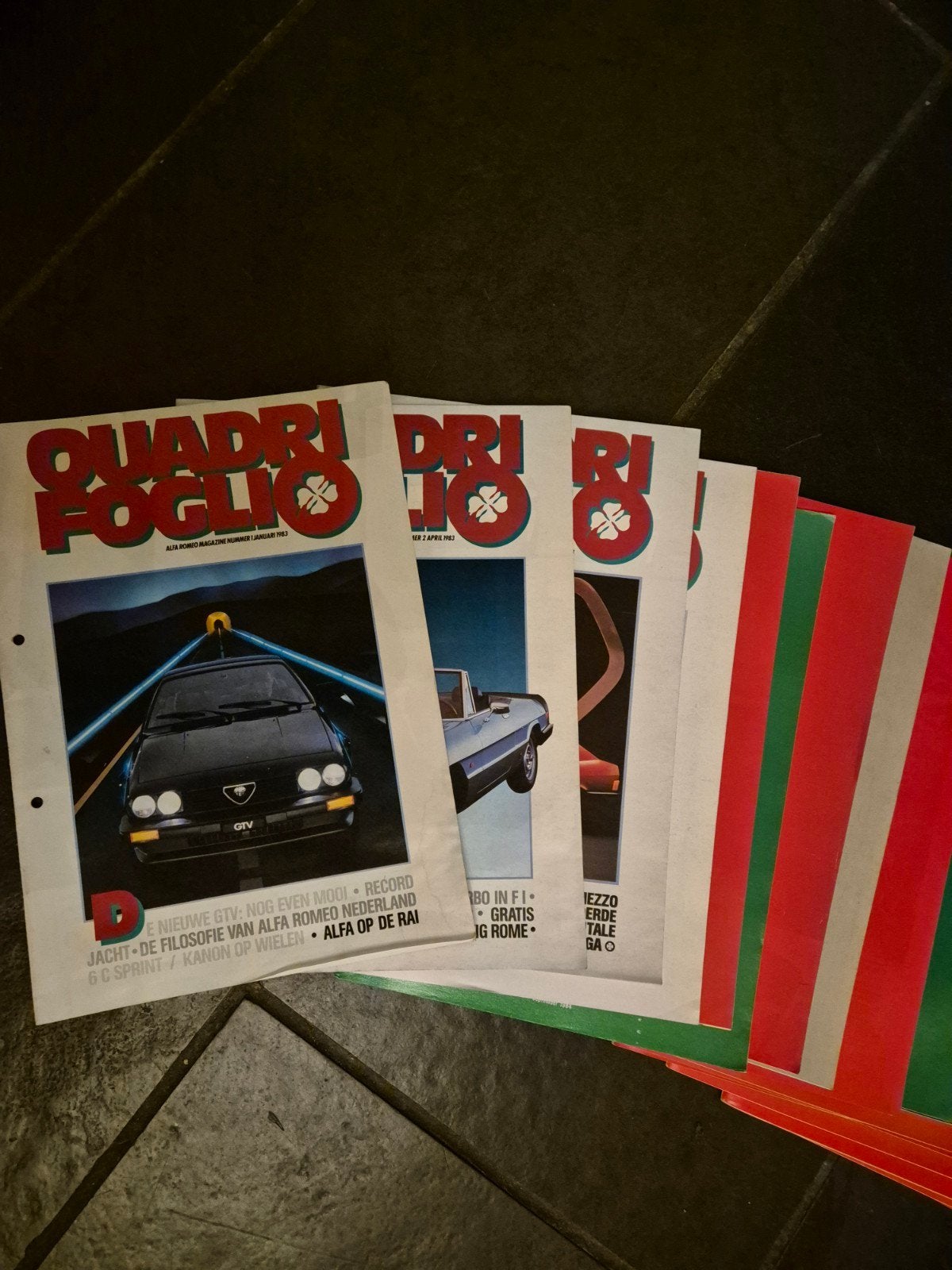quadrifoglio tijdschriften., Ophalen of Verzenden, Zo goed als nieuw, Alfa Romeo