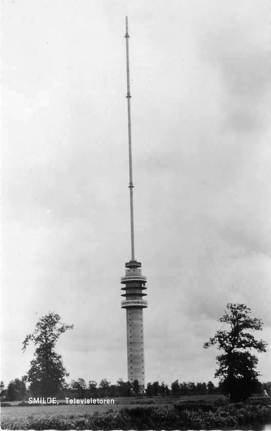 300-313-047 Smilde Televisietoren, Verzenden, Voor 1920, Drenthe