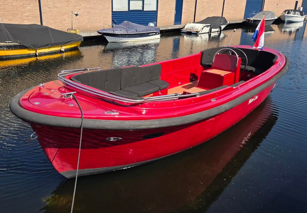 Asloep 77 te koop, Binnenboordmotor, Ophalen of Verzenden, 77 m, Polyester