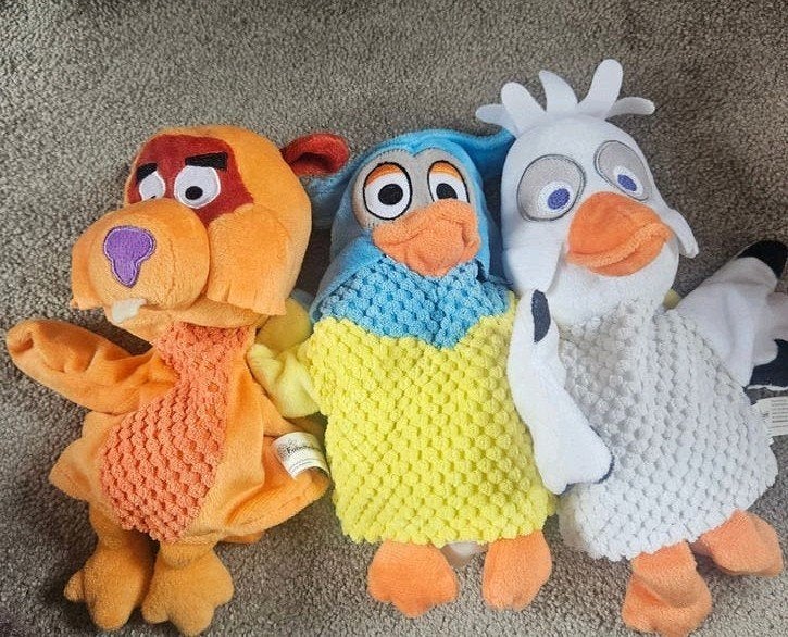 Fabeltjeskrant Knuffels, handpoppen., Kinderen en Baby's, Overige merken, Overige karakters, Overige typen, Ophalen of Verzenden