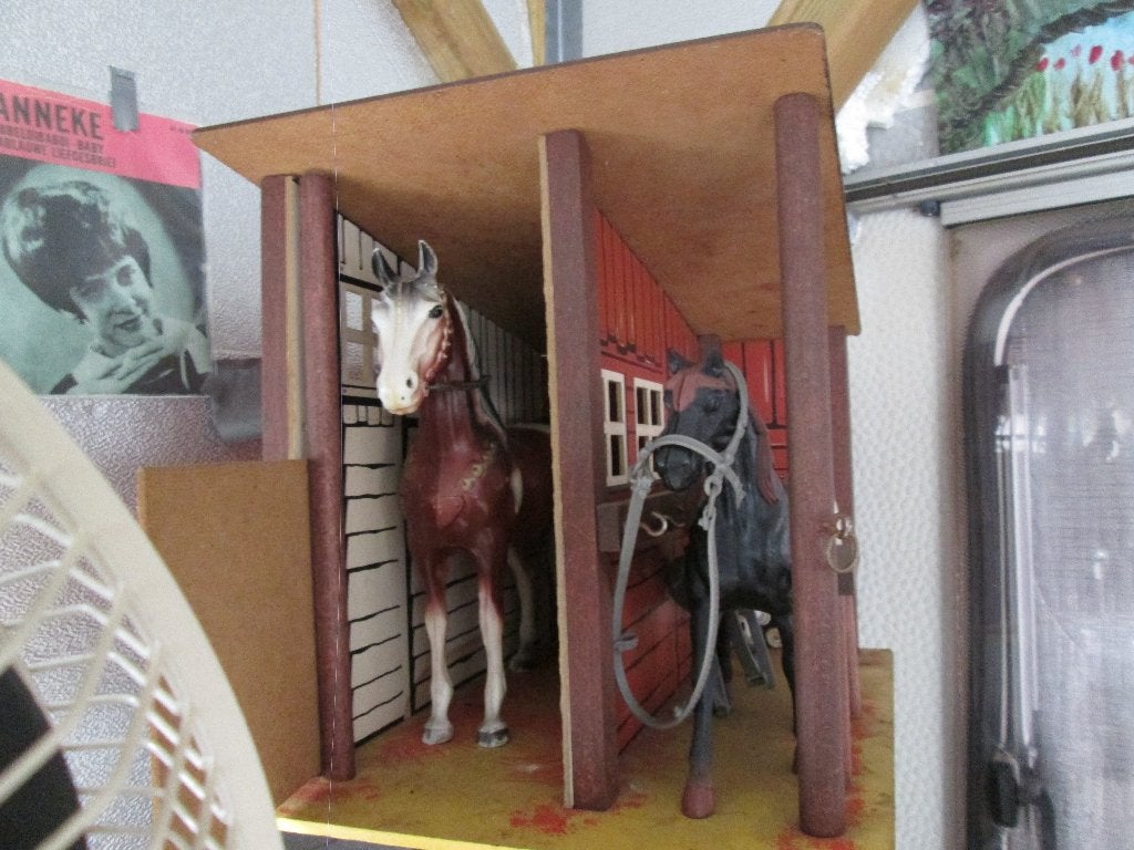 paardestal  met 2 paarden, Ophalen of Verzenden, Zo goed als nieuw