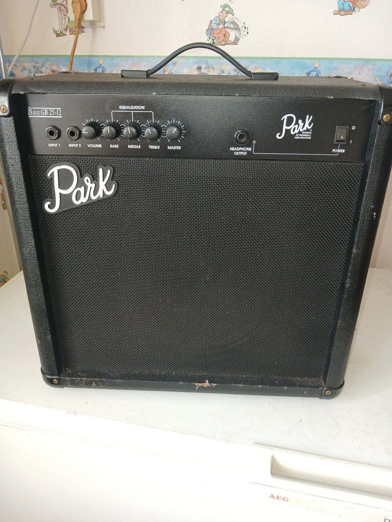 park bass gb 25 12 gitaar versterker, Ophalen, Gebruikt, Minder dan 50 watt