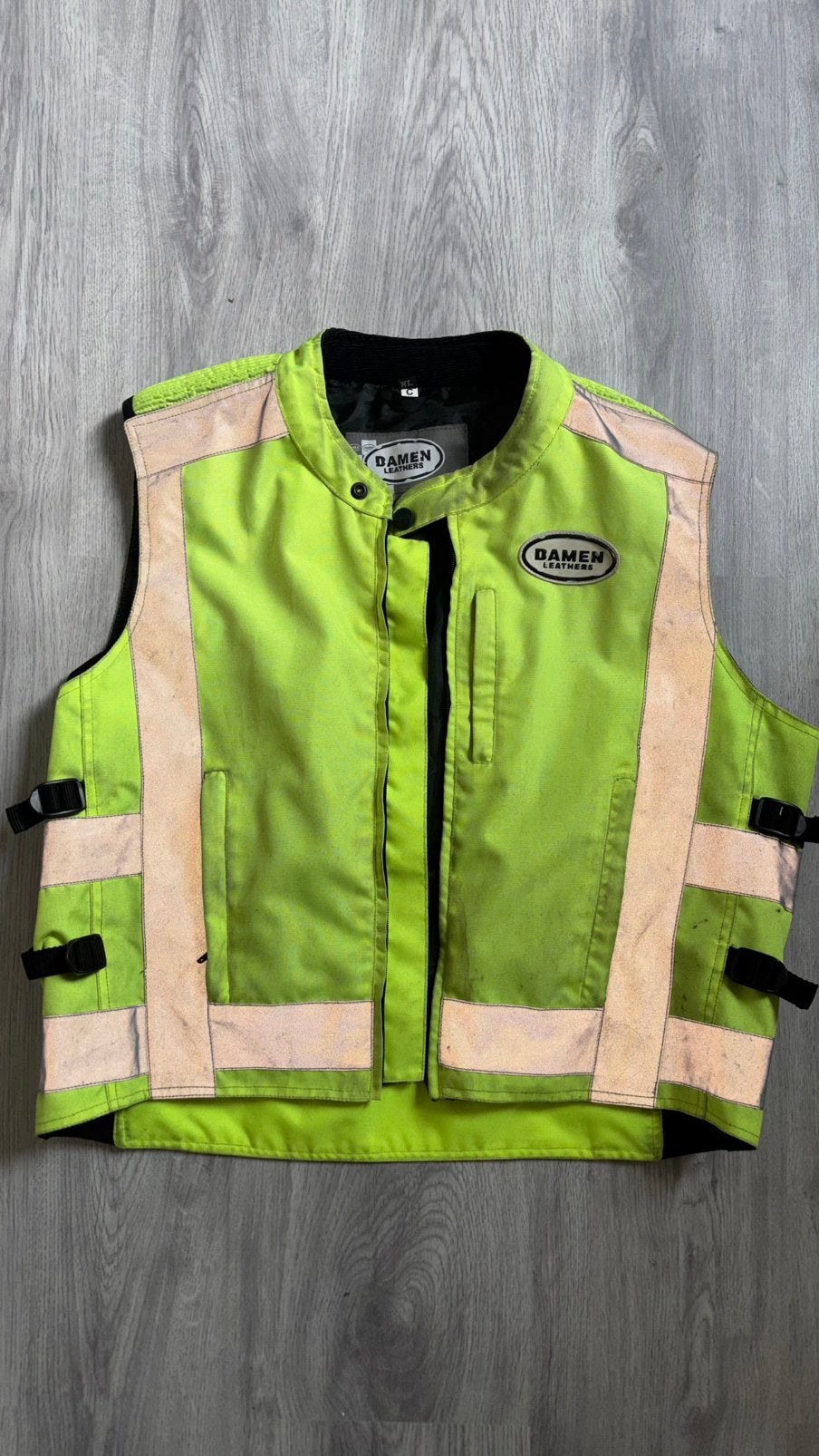 Damen Leathers Motor Veiligheidsvest XL – Reflecterend, Motoren, Ophalen of Verzenden, Tweedehands, Dames, Overige typen