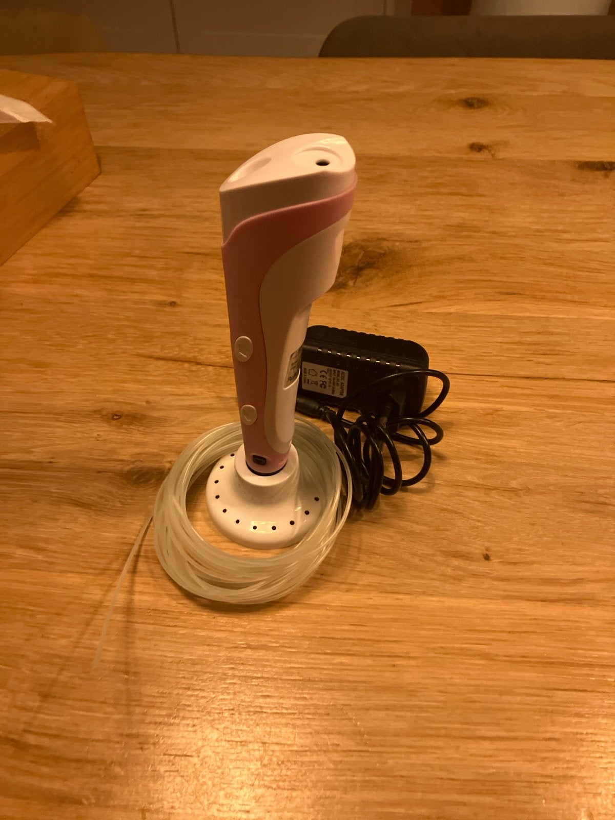 3D Pen met filament en adapter, Overige thema's, Gereedschap of Toebehoren, Zo goed als nieuw, Kunststof