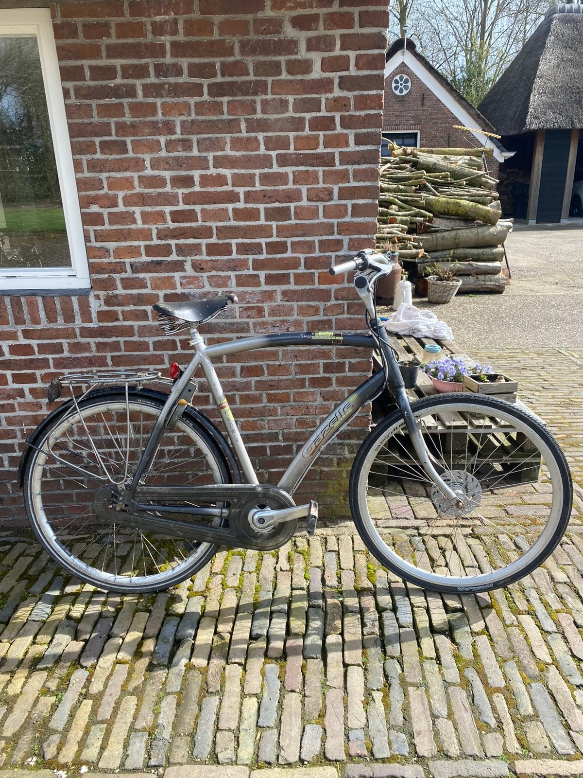 Gazelle herenfiets, Fietsen en Brommers, Ophalen of Verzenden, Gebruikt, Gazelle