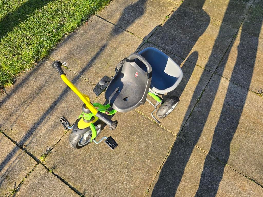 Puky driewieler groen met geel., Fietsen en Brommers, Ophalen, Gebruikt
