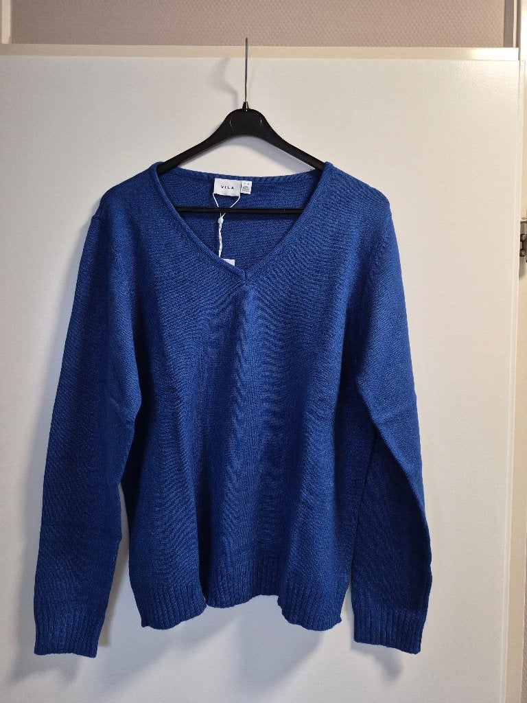 Nieuwe trui van Vila - maat XL, Blauw, Vila, Maat 42/44 (L), Nieuw