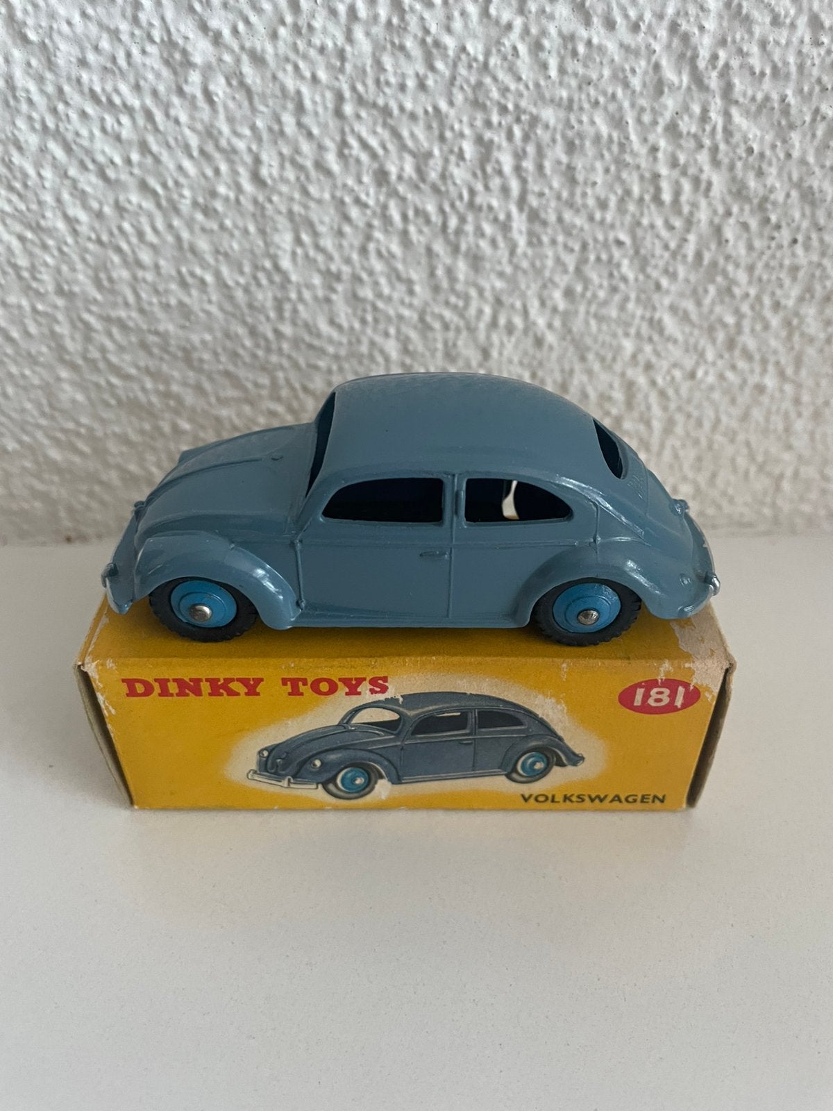 Originele Dinky Toys 1:43 VW Kever 181 + doosje MINT, Ophalen of Verzenden, Nieuw, Auto, Dinky Toys