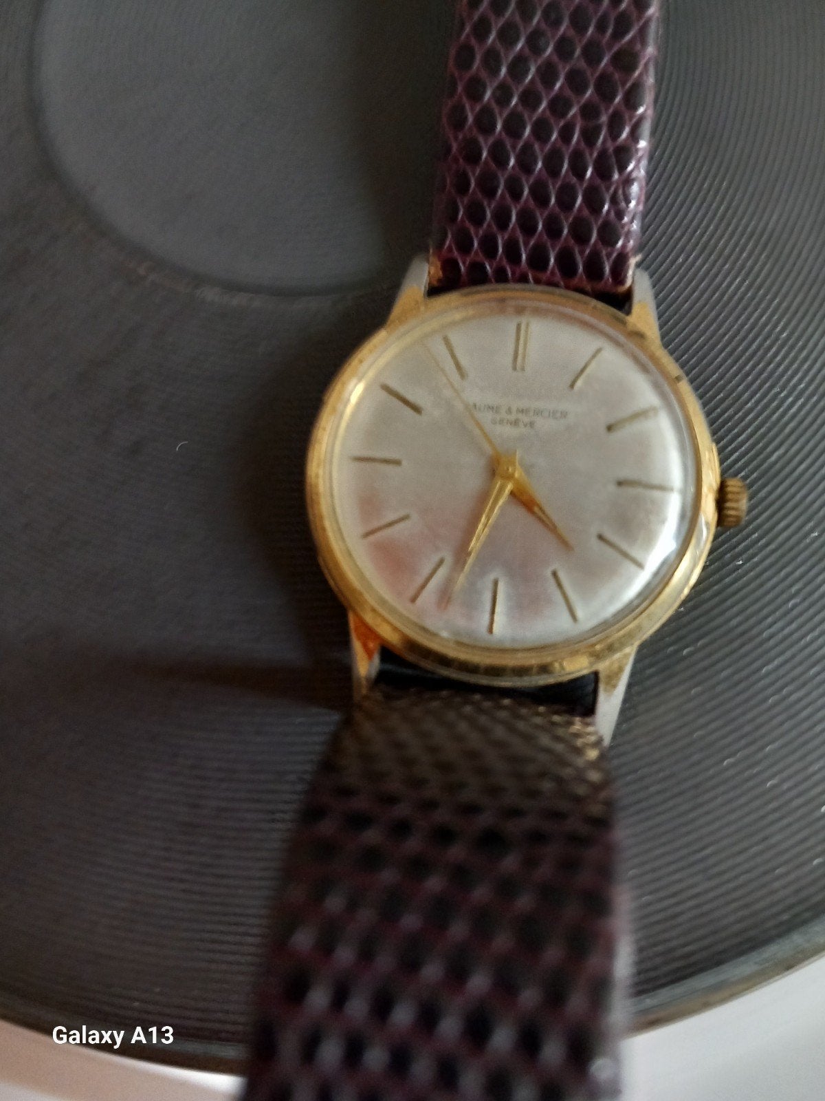 Baume & Mercier Genève Polshorloge, Overige merken, Met bandje, Polshorloge, Goud