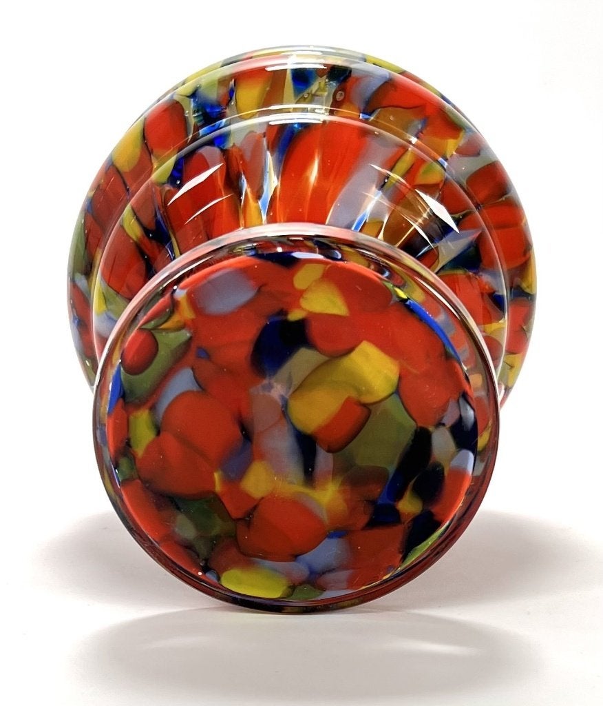 570. Art Deco bloemsteker met metalen rooster,  ca. 1930, Ophalen of Verzenden