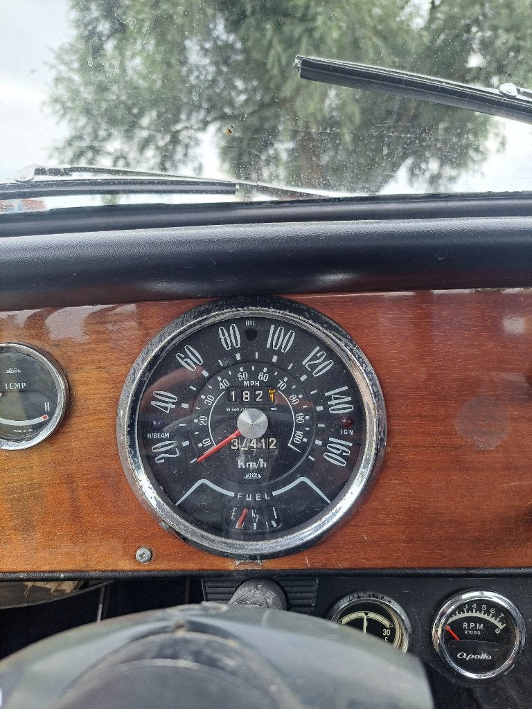 Triumph Herald    1965    Groen, Auto's, Triumph, Achterwielaandrijving, 4 cilinders, 814 kg, Handgeschakeld