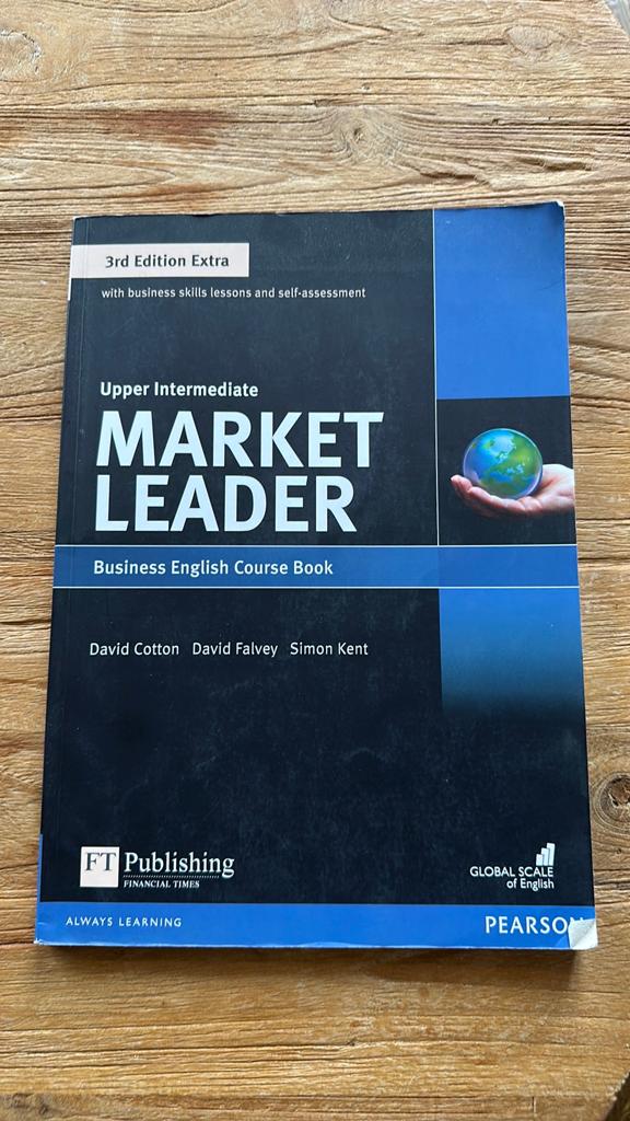 Market Leader Business English Course Book Upper Intermediat, Ophalen of Verzenden, Gamma, Zo goed als nieuw, HBO