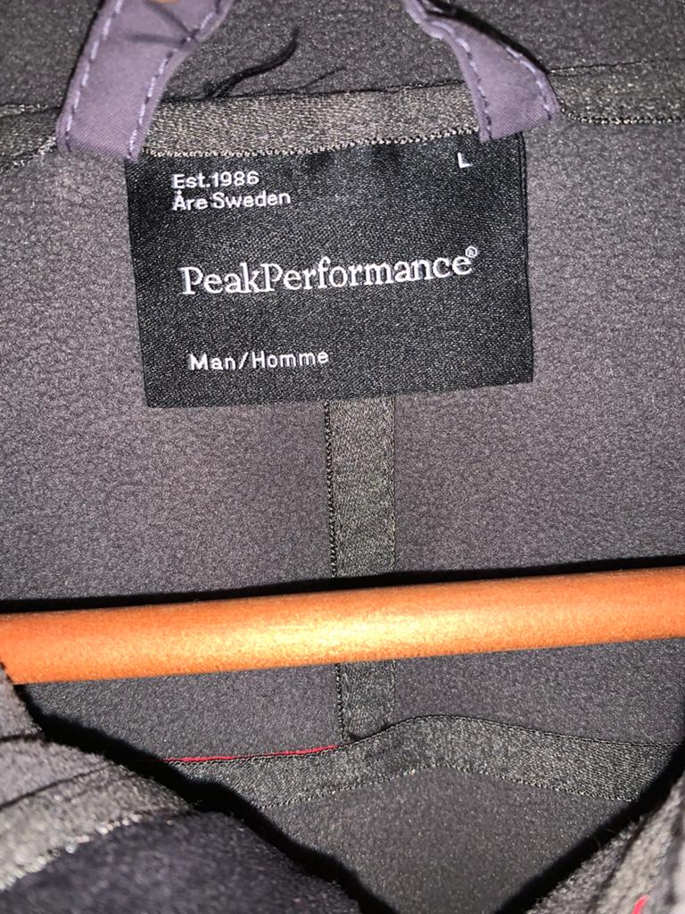 Peak Performance Softshell Jas Heren - Maat L - Rood, Ophalen of Verzenden, Zo goed als nieuw, Maat 52/54 (L), Rood