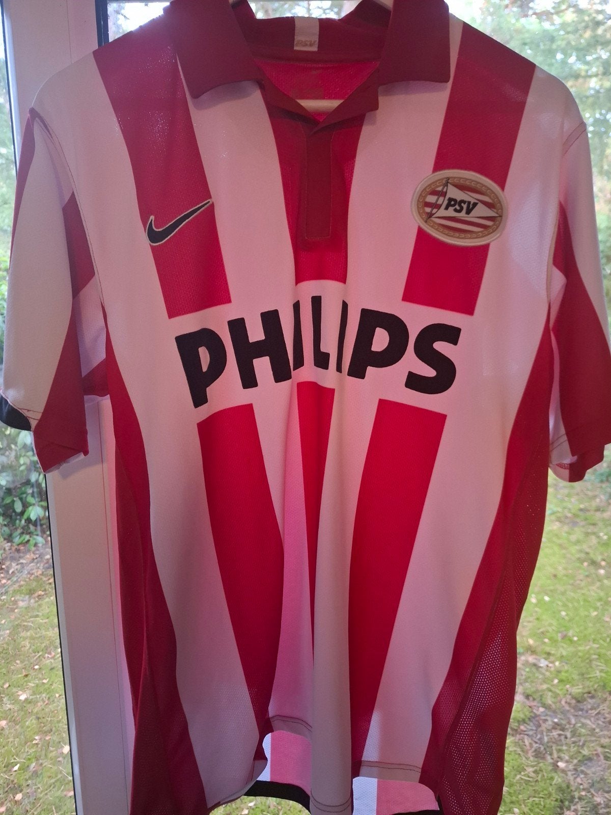 PSV wedstrijd shirt. Maat L, Ophalen of Verzenden, Zo goed als nieuw, PSV, Shirt