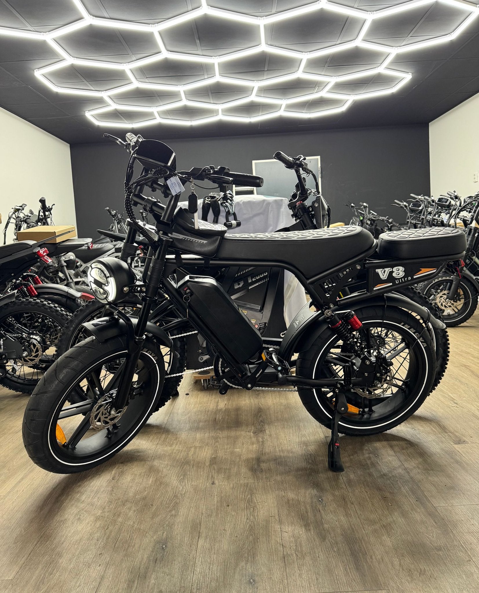 Fatbike V8 Ultra + Accesoires Nieuw Garantie Onderhoud NFC, Overige merken, -, -, Nieuw