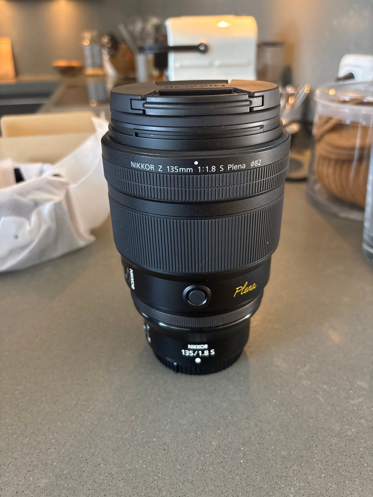 Nikon Z Plena 135mm f/1.8 S Lens, Audio, Tv en Foto, Fotografie | Lenzen en Objectieven, Ophalen, Autofocus, Nikon Z-mount, Nikon