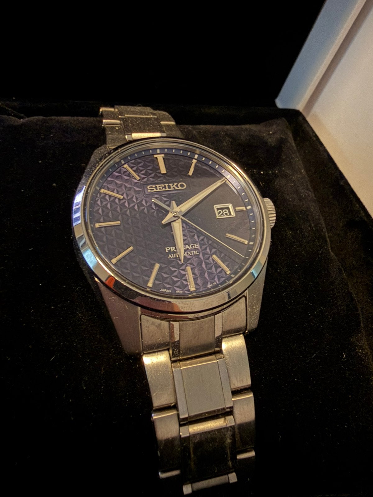 Seiko Presage SPB167J1, Sieraden, Tassen en Uiterlijk, Ophalen, Zo goed als nieuw, Staal, Seiko