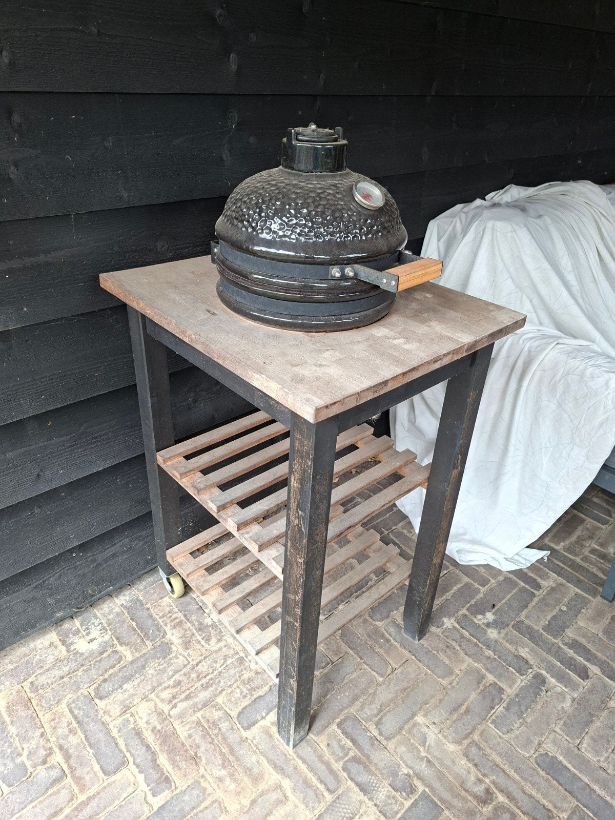 Mini Kamado BBQ - Compacte Keramische Grill, Ophalen, Gebruikt, Onbekend