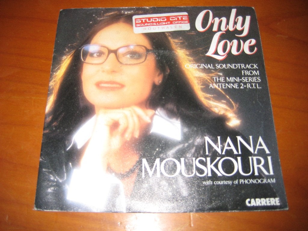 Nana Mouskouri: Only Love (163), Ophalen of Verzenden, Zo goed als nieuw, Pop, Single